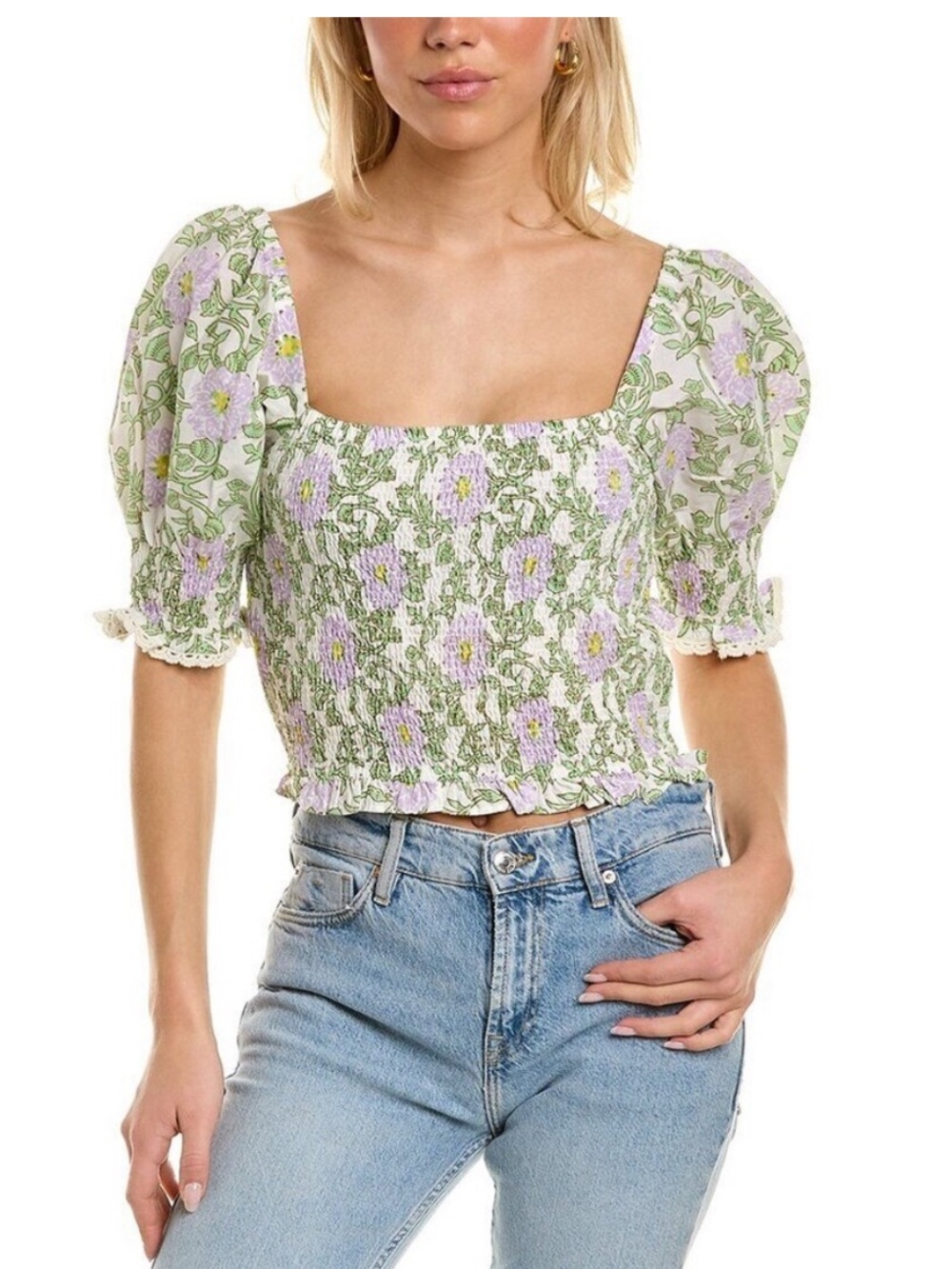 Roller Rabbit Daphne Renata Top White